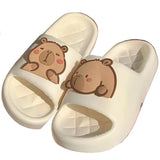 Capybara Thick Sole Slippers