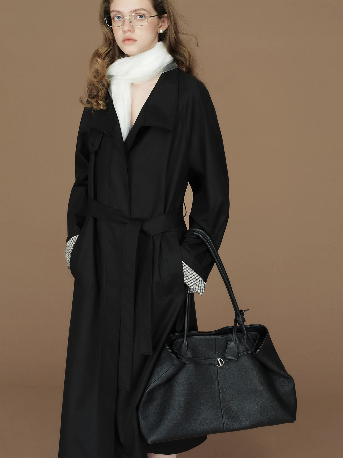 Heritage High Collar Trench Coat