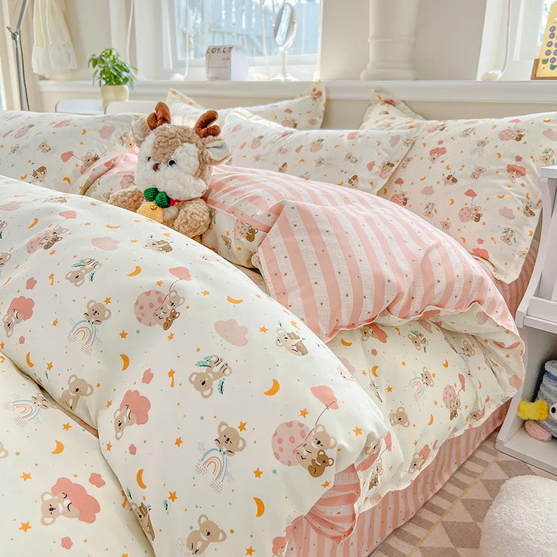 Heart Aesthetic Bedding Set