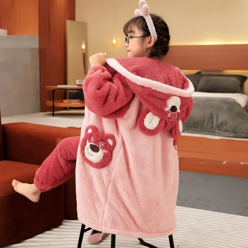 Kuromi Kinder Plüschpyjama