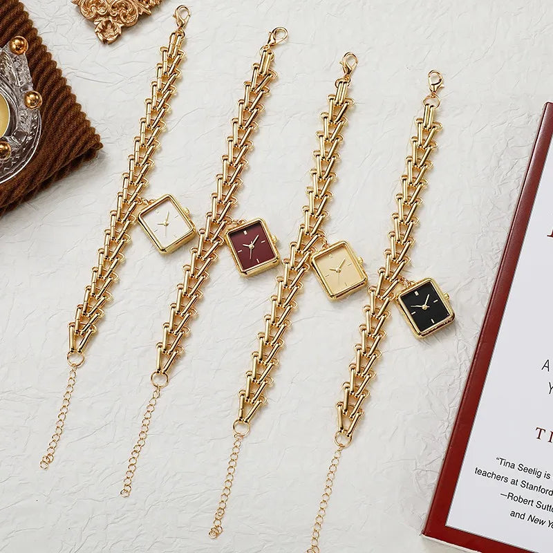 Luxury Triangular Wheat Ear Dial Watch