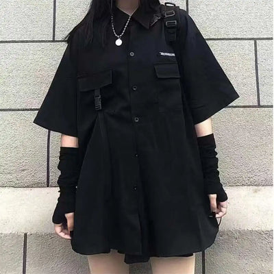Y2K Chain Shirt