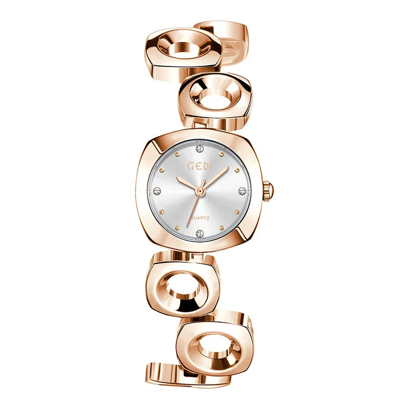 Rectangle Ladies Luxury Vintage Bracelet Watch