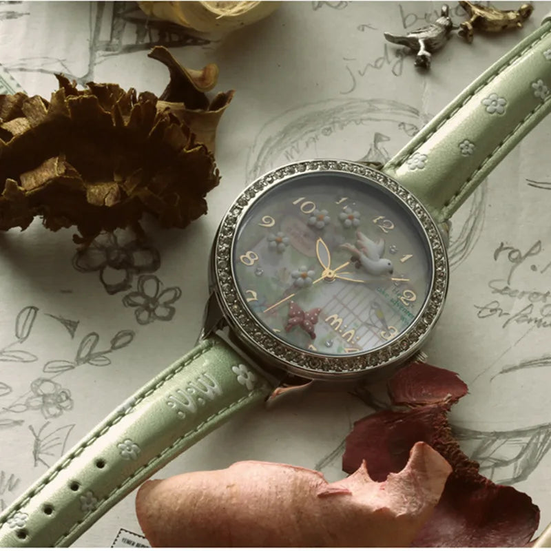 Luxury Hand-made 3D Bird Watch