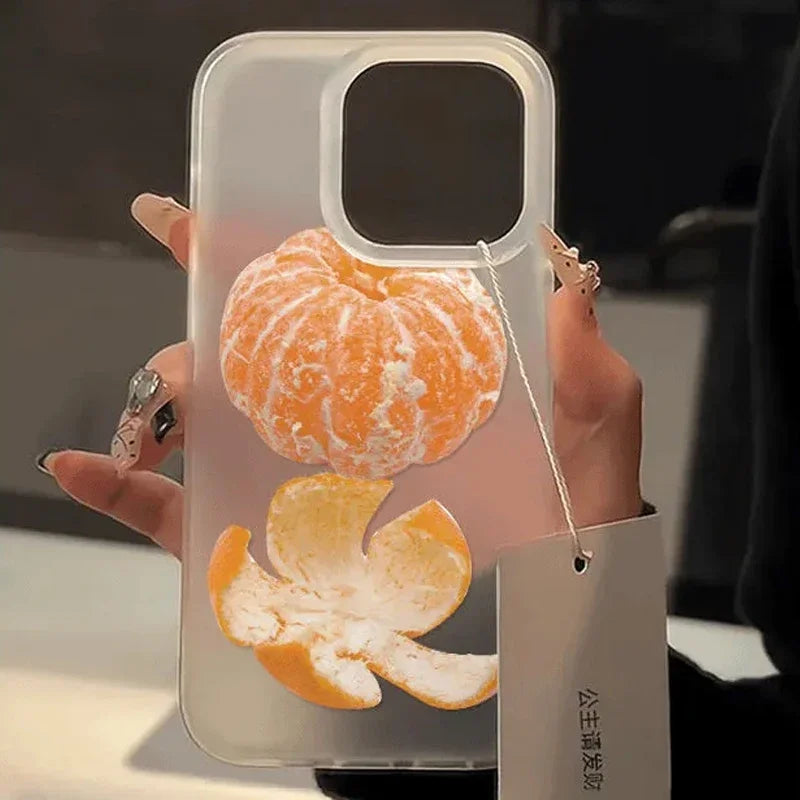Orange Summer Fresh iPhone Case