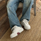 Y2K Retro Heart Skater Sneakers