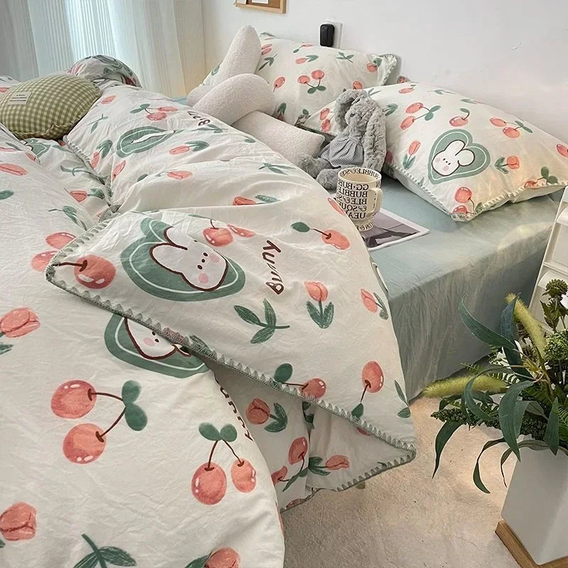 Cherry Soft Bedding Set