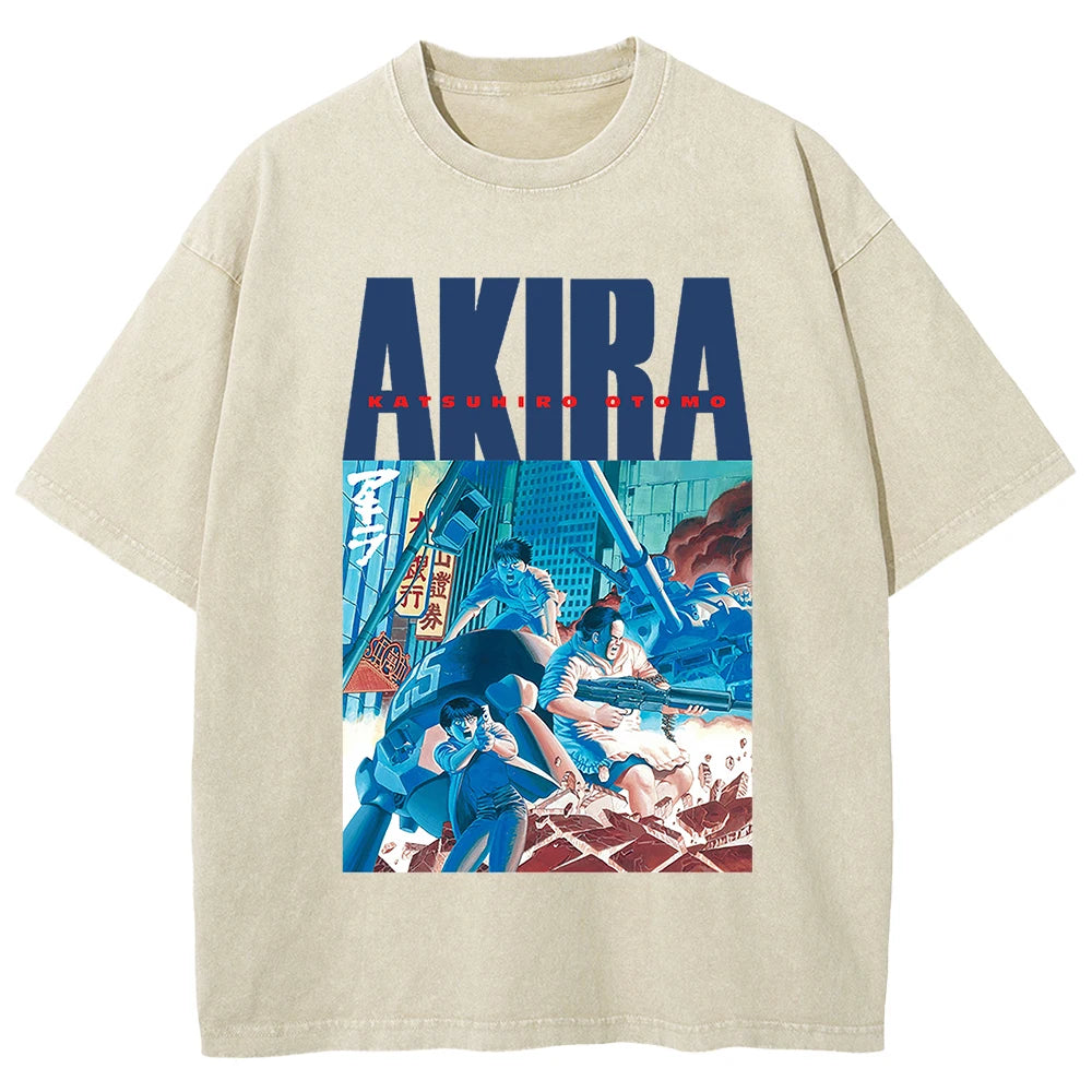 Akira Anime Print T-shirt