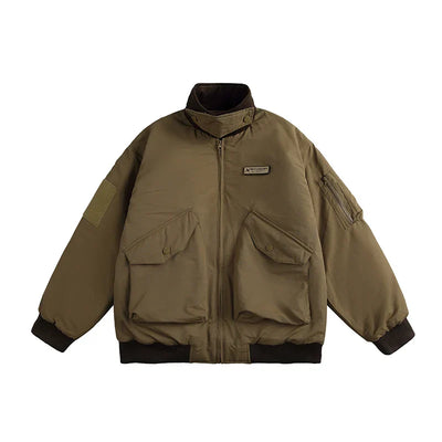 Warm Casual Cotton Windbreaker Jacket