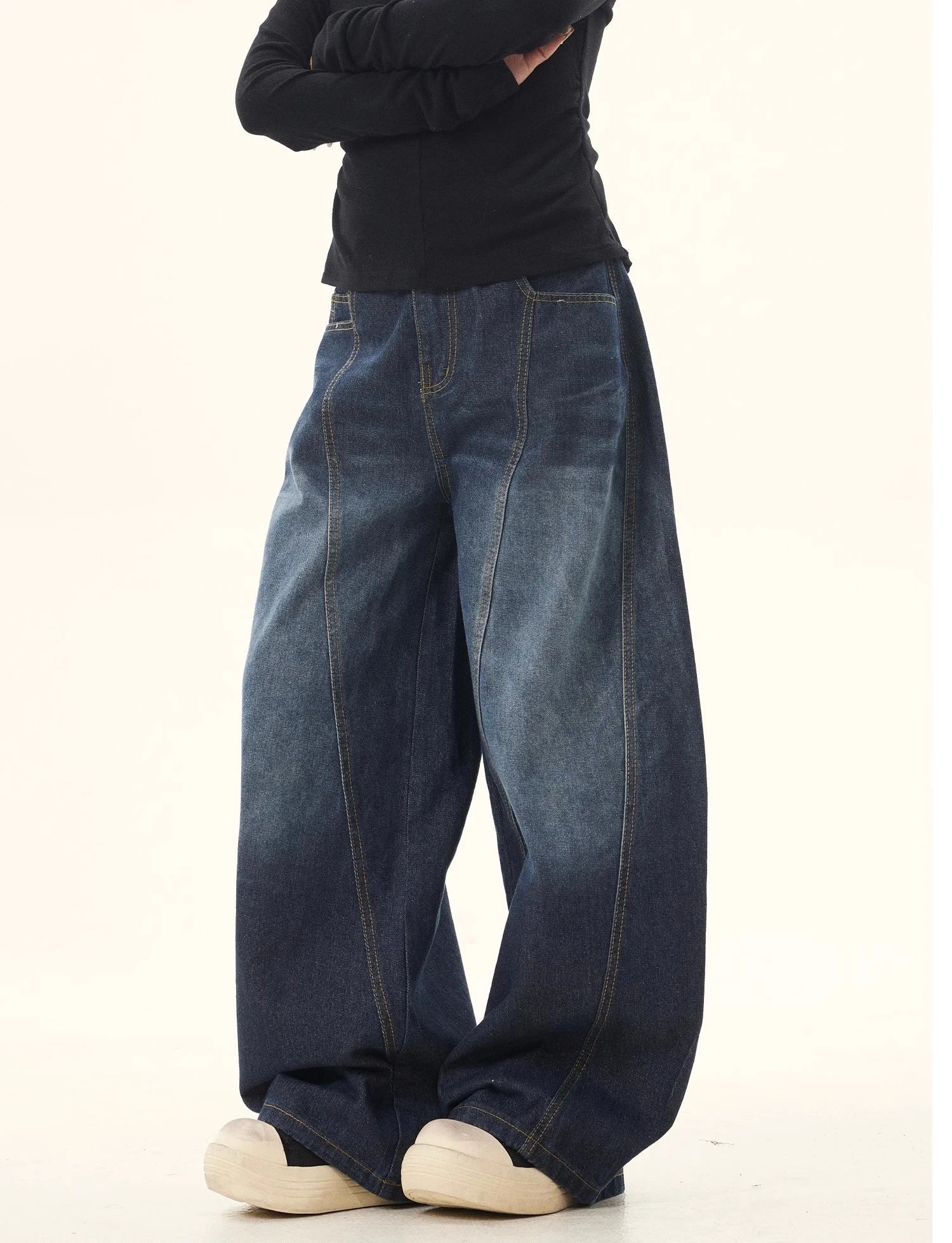 Y2K Loose Baggy High Waisted Jeans