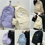 Nylon Multi-pocket School Backpack
