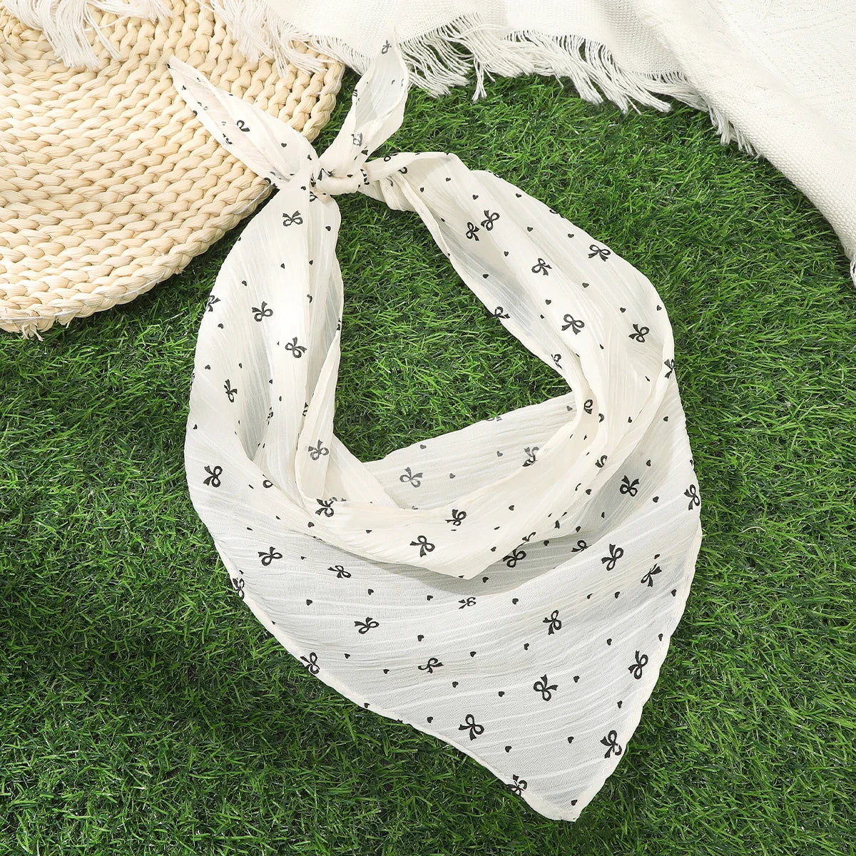 Daisy Pattern Handmade Hairband