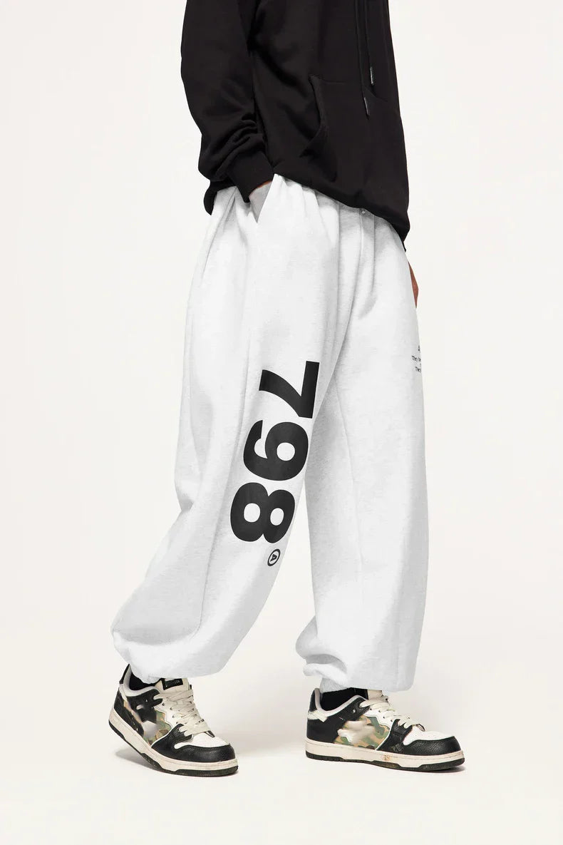 Lazy Boy Korean Style Wide Leg Pants