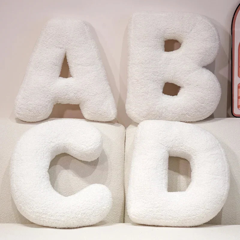 Cozy English Letters Pillow Sofa Cover