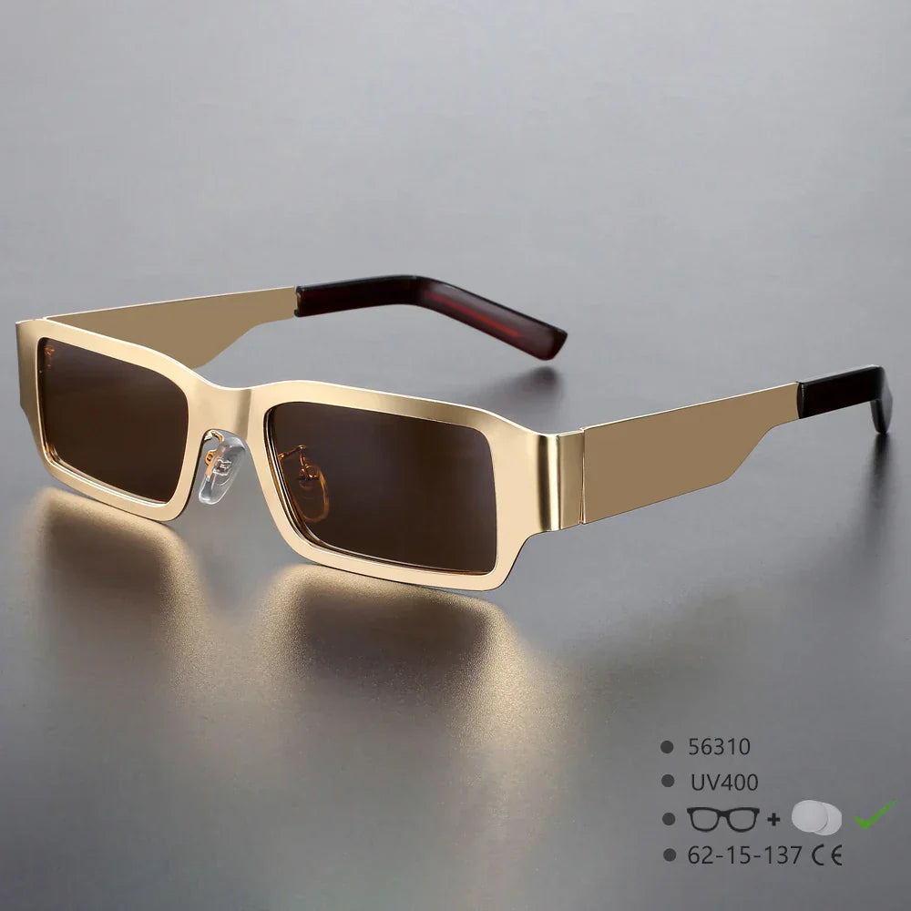 Gafas de sol rectangulares cyberpunk