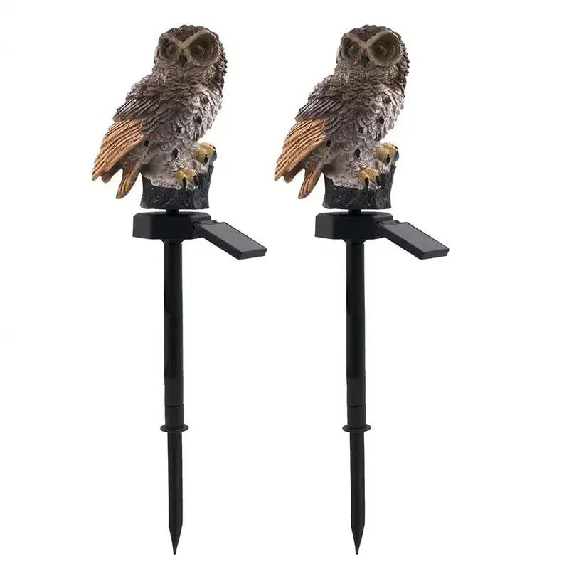 Solar Lamp Owl Animal Garden Lights
