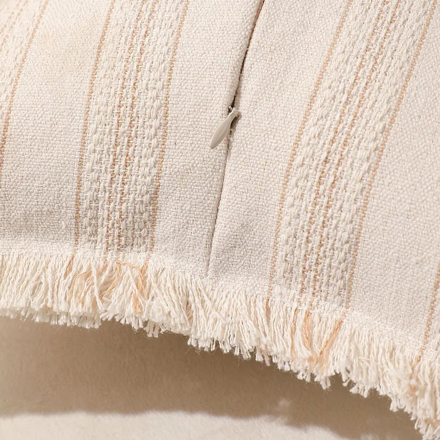 Casual Decorative Striped Throw Pillow Cover