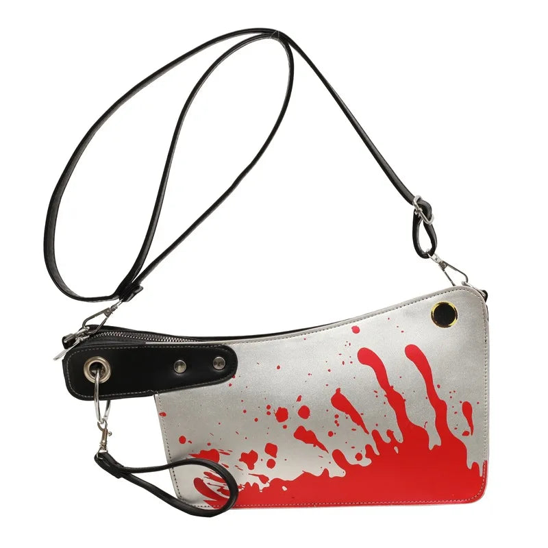 Bloody Knife Clutch Bags