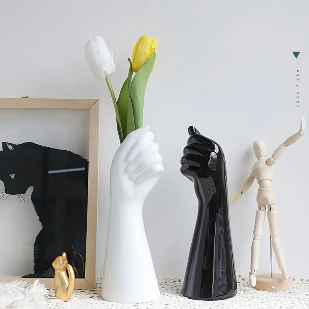 Human Body Flower Vintage Vase