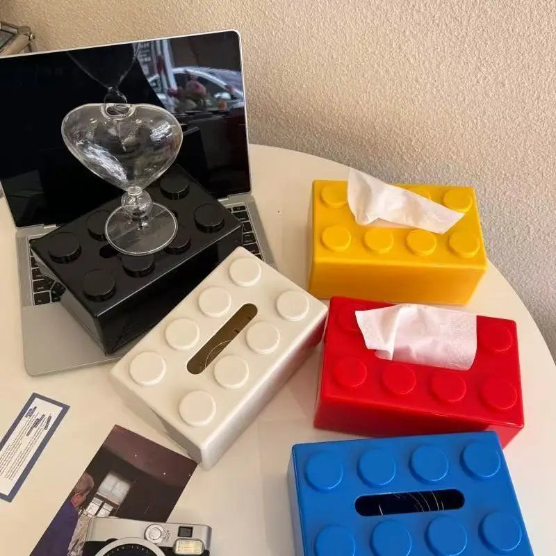 Creative Building Blocks Tissue Box