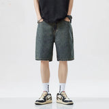 Classic Blue Denim Summer Short
