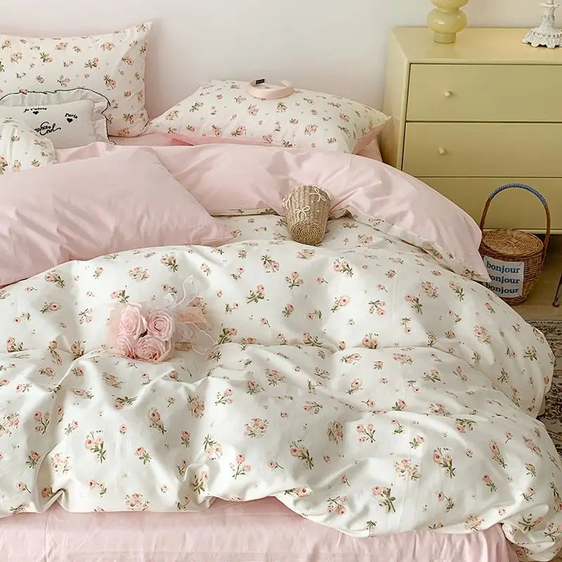 Juego de Ropa de Cama Floral Coquette