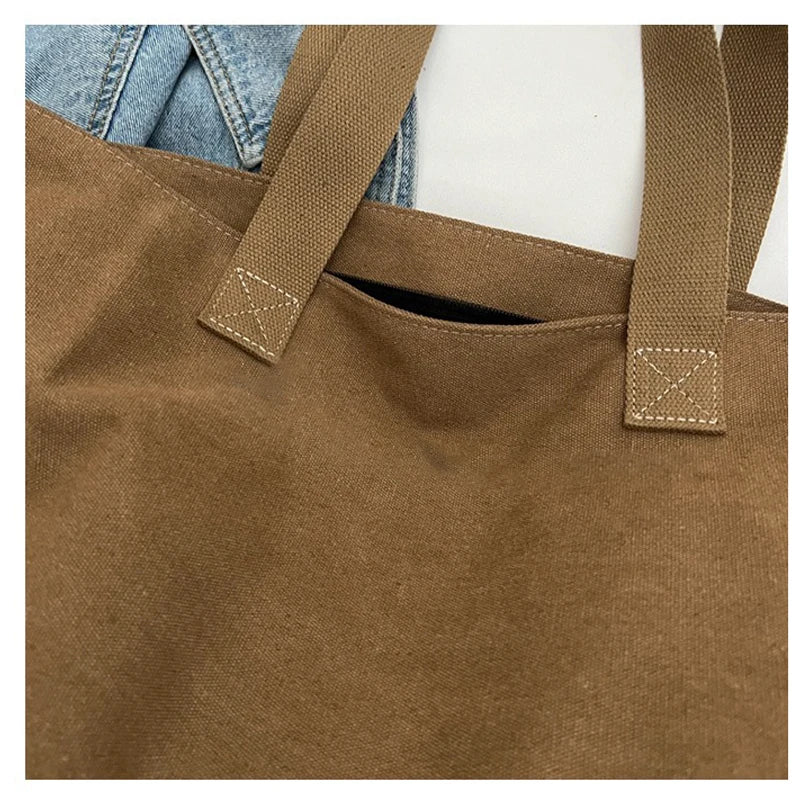 Vintage Cat Print Tote Bag