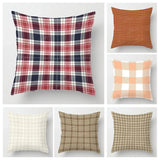 Simple Checkered Pillowcase