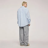 Camisa suelta vintage a rayas