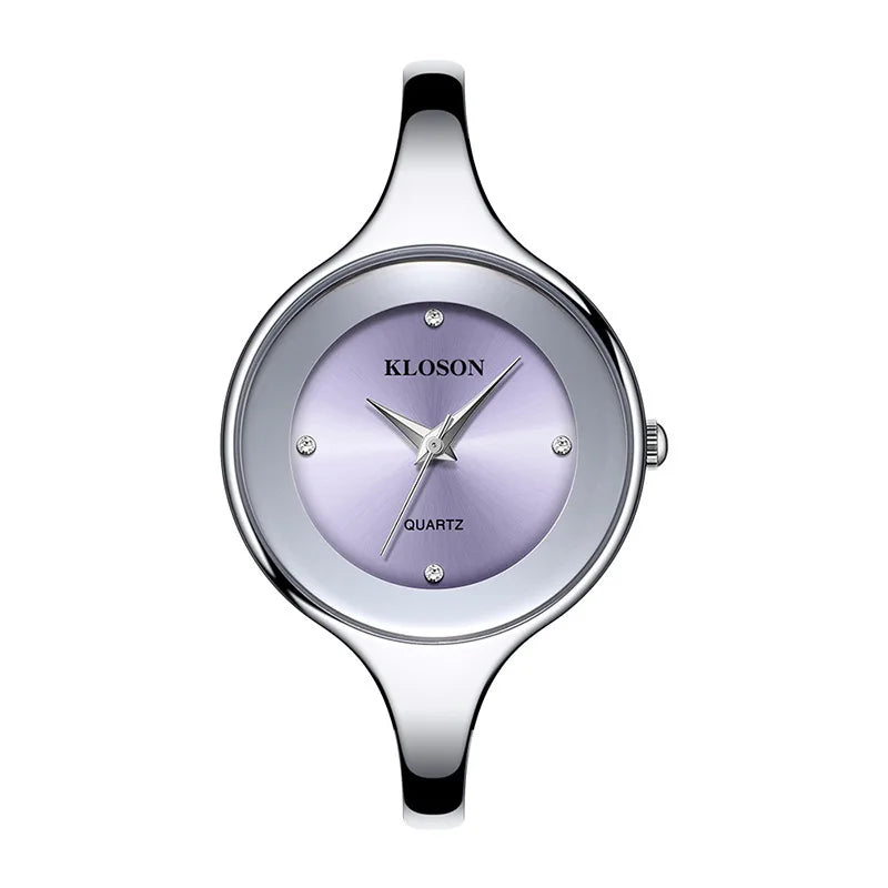 Elegant Stylish Silver Ladies Watch