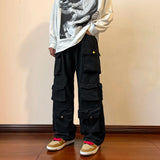 Multi-pocket Vintage Cargo Pants