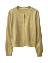 Elegant Button Down Knitted Cardigan