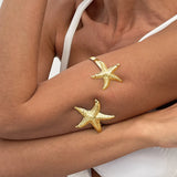 Boho Metail Starfish Arm Cuff