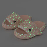 Luminous Sharky Slippers