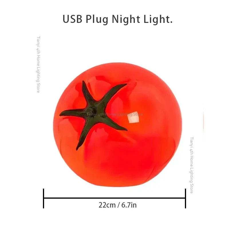 Red Tomato Table Lamp