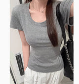Women's Soft White T-shirt