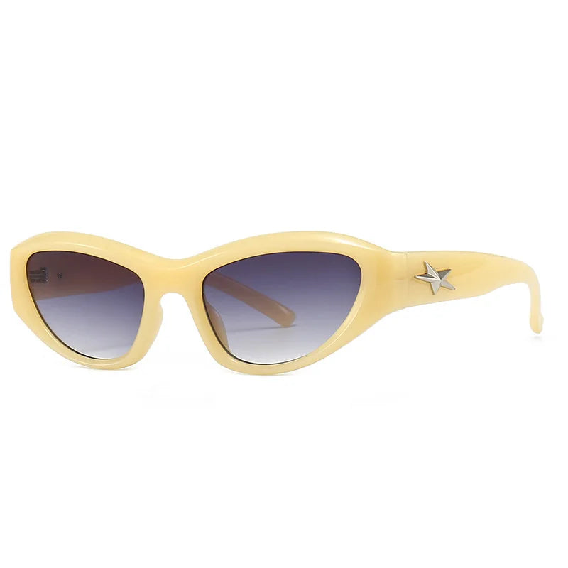 Y2K Vintage Cat-Eye Sonnenbrille