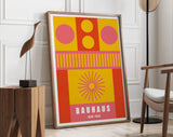 Modernist Geometric Canvas Poster