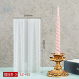 2 pc Spiral Candles