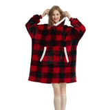 Winter Wearable Blankets Soft Warm Sweatshirt
