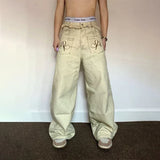 Y2K Loose Straight Jeans