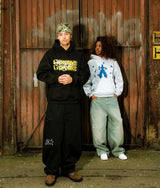 Embroidered Y2K Baggy Jeans