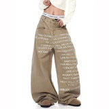 Y2K Baggy Khaki Jeans
