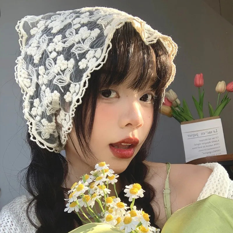Countryside Women's Lace Bandana