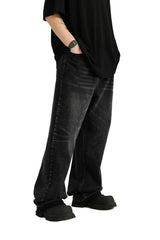Vintage Washed Denim Jeans