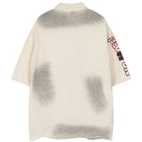 Vintage Spray Painted Dirty Letter T-Shirt