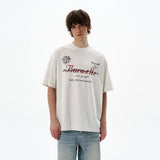 Vintage Letter Print Quoted T-Shirt
