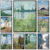 Monet Abstract Landscape Art