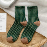 Plaid Retro Thick Socks