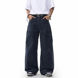 Loose Straight Leg Cargo Pants